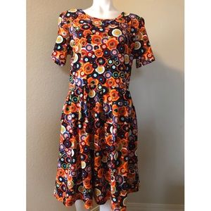 🛑SALE🛑 Geometric Dot 3XL Lularoe Amelia Dress